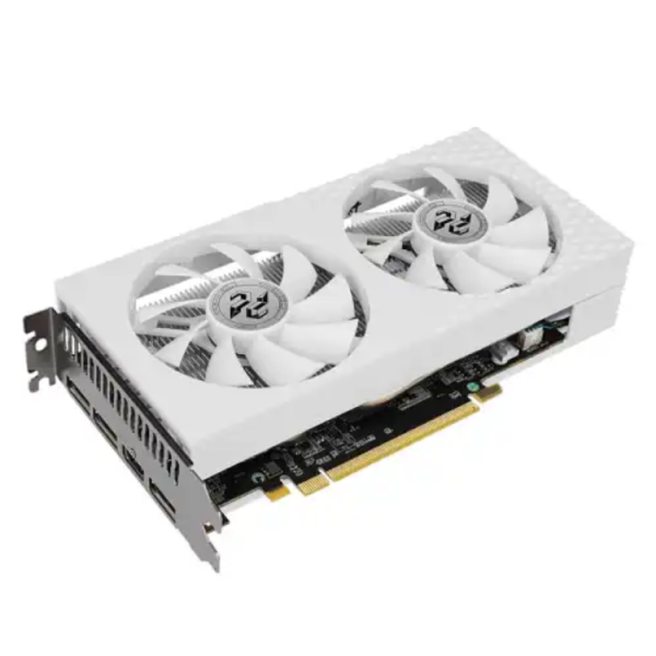 PELADN RX 5600 6G Dual Fans Gaming White Graphics Card (1)